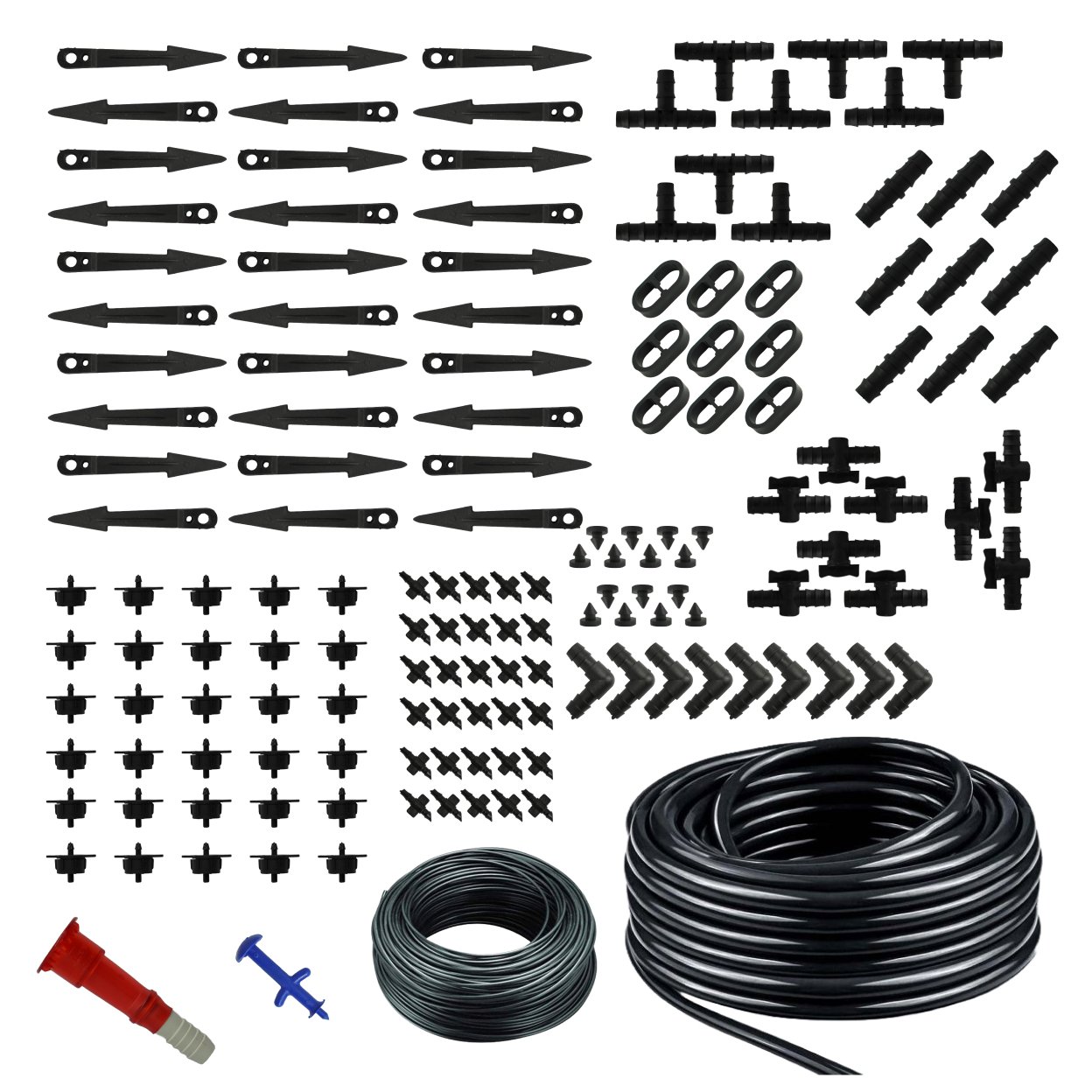 Complete Drip Irrigation Kit for Home Garden (30 Plants)